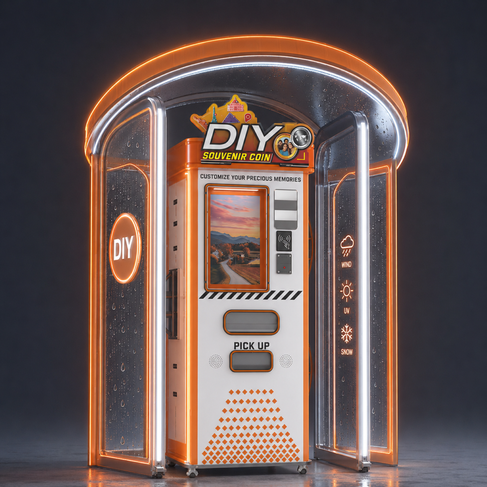 ROYALTY SOUVENIR COIN VENDING MACHINE